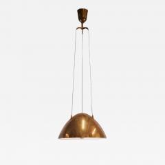 Paavo Tynell Paavo Tynell Trinity Pendant Model 1959 Hand Hammered Brass Taito 1950s - 4219132