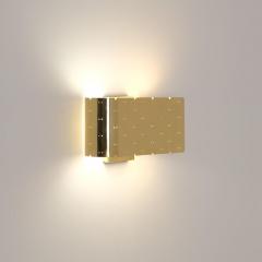 Paavo Tynell Paavo Tynell Wall Lamp Model 9460 in Perforated Brass Idman 1950s - 4588089