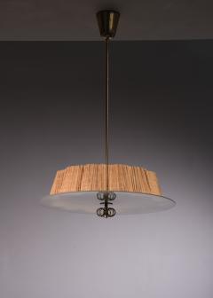 Paavo Tynell Paavo Tynell wood slat pendant - 3010590