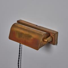 Paavo Tynell Pair of 1930s Finnish Patinated Brass Wall Lights Attributed to Paavo Tynell - 3668713