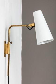 Paavo Tynell Pair of 1950s Paavo Tynell 9459 Wall Lights for Taito OY in White - 888207