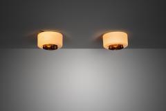 Paavo Tynell Pair of A2 7 Ceiling Lamps by Paavo Tynell for Idman Finland Mid 20th Century - 4685312
