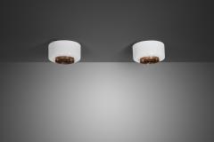 Paavo Tynell Pair of A2 7 Ceiling Lamps by Paavo Tynell for Idman Finland Mid 20th Century - 4685313