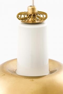 Paavo Tynell Pair of Ceiling Lamps Model K2 20 in Brass by Paavo Tynell 1950s - 4443314