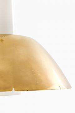 Paavo Tynell Pair of Ceiling Lamps Model K2 20 in Brass by Paavo Tynell 1950s - 4443324