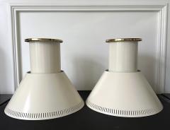 Paavo Tynell Pair of Finnish Ceiling Lights Paavo Tynell for Taito Model no 2262 - 3721512