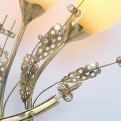 Paavo Tynell Pair of Impressive Large Paavo Tynell Commissioned Wall Lamps Taito c 1950s - 4308023