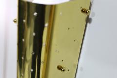 Paavo Tynell Pair of Italian Wall Sconces in Brass and Lucite 1960s - 4729816