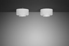 Paavo Tynell Pair of Model A2 7 Ceiling Lights by Paavo Tynell for Idman Finland 1960s - 4584411