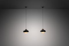 Paavo Tynell Pair of Paavo Tynell Hanging Lamps for Taito Finland ca 1930s - 4374355