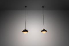 Paavo Tynell Pair of Paavo Tynell Hanging Lamps for Taito Finland ca 1930s - 4374362