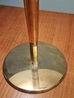Paavo Tynell Pair of Paavo Tynell Umbrella Table Lamps 5061 Brass Glass Taito 1940s - 4001303