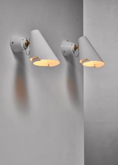 Paavo Tynell Pair of Paavo Tynell model 2351 wall lamps for Idman Finland - 1702381