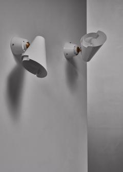 Paavo Tynell Pair of Paavo Tynell model 2351 wall lamps for Idman Finland - 1702387