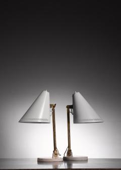 Paavo Tynell Pair of Paavo Tynell table lamps for Taito - 1594716