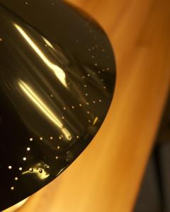 Paavo Tynell Rare Commissioned Paavo Tynell Perforated Brass Table Lamp Taito Oy 1950s - 4581468