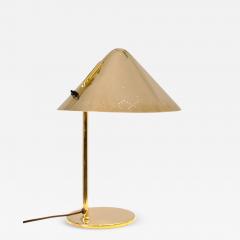 Paavo Tynell Rare Commissioned Paavo Tynell Perforated Brass Table Lamp Taito Oy 1950s - 4583642