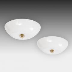 Paavo Tynell Rare Flush Mount Ceiling Light Model 2093 by Paavo Tynell - 3097409