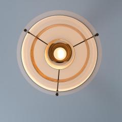 Paavo Tynell Rare Huge Pair of Paavo Tynell Pendants Brass Glass Model 3353 Taito 1950s - 4449183