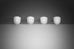 Paavo Tynell Set of Four of Paavo Tynell 80112 Ceiling Lamps for Idman Finland ca 1950s - 4374635
