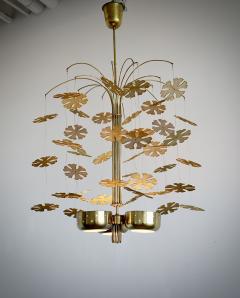 Paavo Tynell Snowflakes Chandelier by Paavo Tynell Lightolier - 4388774