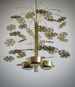 Paavo Tynell Snowflakes Chandelier by Paavo Tynell Lightolier - 4388779