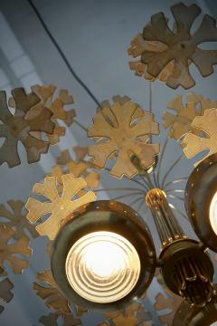 Paavo Tynell Snowflakes Chandelier by Paavo Tynell Lightolier - 4388783