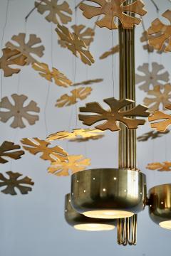 Paavo Tynell Snowflakes Chandelier by Paavo Tynell Lightolier - 4388784