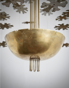 Paavo Tynell Snowflakes chandelier by Paavo Tynell - 4286388