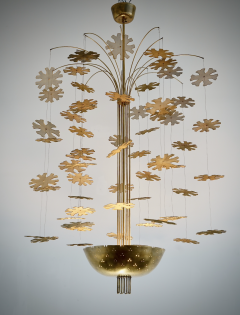 Paavo Tynell Snowflakes chandelier by Paavo Tynell - 4286390