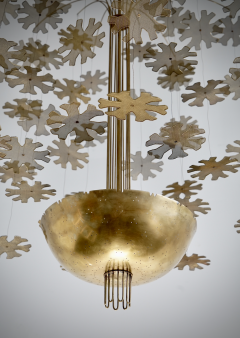 Paavo Tynell Snowflakes chandelier by Paavo Tynell - 4286395