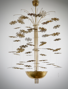 Paavo Tynell Snowflakes chandelier by Paavo Tynell - 4286398