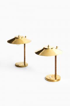 Paavo Tynell Table Lamps Produced by Idman in Finland - 1813407