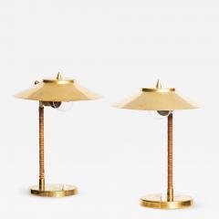 Paavo Tynell Table Lamps Produced by Idman in Finland - 1814106