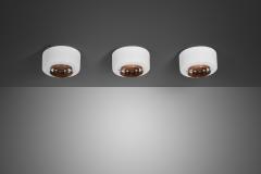 Paavo Tynell Three Model A2 7 Ceiling Lamps by Paavo Tynell for Idman Finland ca 1950s - 4556480