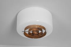 Paavo Tynell Three Model A2 7 Ceiling Lamps by Paavo Tynell for Idman Finland ca 1950s - 4556483