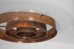 Paavo Tynell Three Model A2 7 Ceiling Lamps by Paavo Tynell for Idman Finland ca 1950s - 4556486
