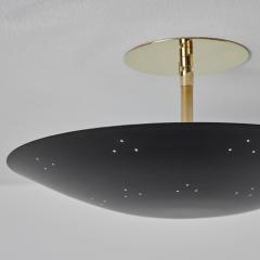 Paavo Tynell Two Enlighten Rey Perforated Metal Dome Ceiling Lamp in Black - 2718606