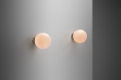Paavo Tynell Two Paavo Tynell Model 2008 Ceiling Lights for Idman Oy Finland 1950s - 4312243