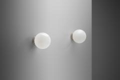 Paavo Tynell Two Paavo Tynell Model 2008 Ceiling Lights for Idman Oy Finland 1950s - 4312244