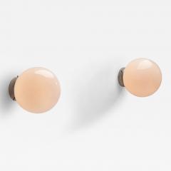 Paavo Tynell Two Paavo Tynell Model 2008 Ceiling Lights for Idman Oy Finland 1950s - 4319334