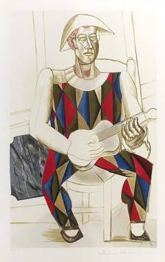 Pablo Picasso Arlequin a la Guitare 2 A  - 2879570