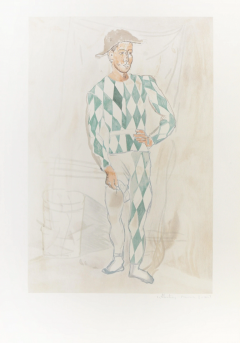 Pablo Picasso Arlequin en Pied 17 C  - 2880962