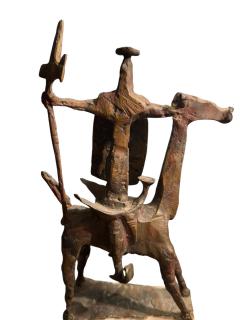 Pablo Picasso BRUTALIST BRONZE DON QUIXOTE AND HORSE ATTRIBUTTED TO PABLO PICASSO - 4442703