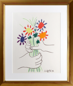 Pablo Picasso Bouquet of Peace Flowers - 2881291