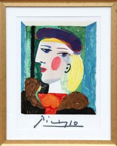 Pablo Picasso - Femme Profile (Marie-Therese Walter)