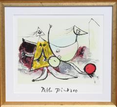 Pablo Picasso Femme sur la Plage Jouant au Balloon - 2891541