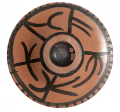 Pablo Picasso Hibou Rouge sur Fond Noir Ramie 399  - 2878610