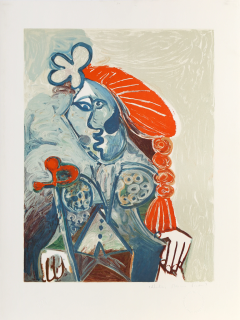 Pablo Picasso La Femme Avec le B ret Rouge - 2881401