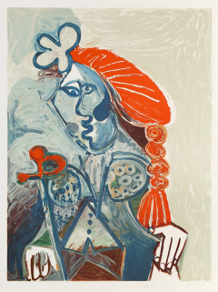 Pablo Picasso La Femme Avec le B ret Rouge - 2881619